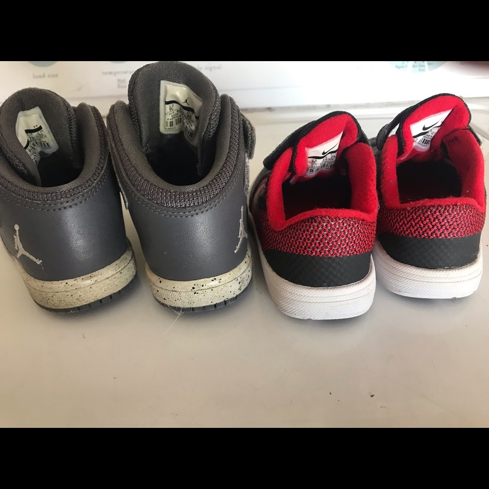 Jordan and Nike shoes 9c